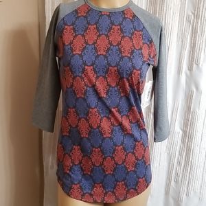 Lularoe Raglan Tee! NWT
